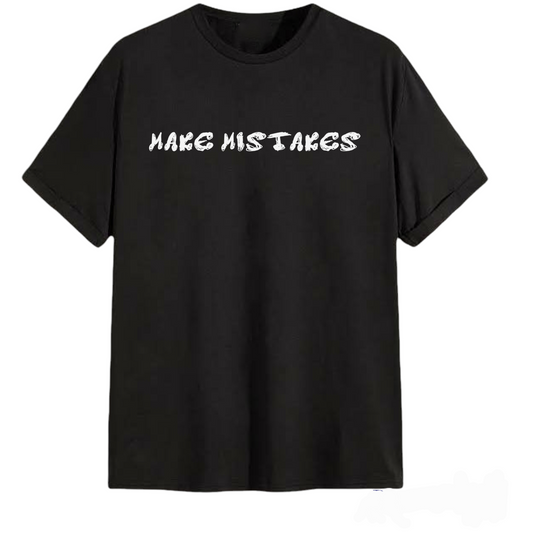 CCA Make Mistakes Tee Black