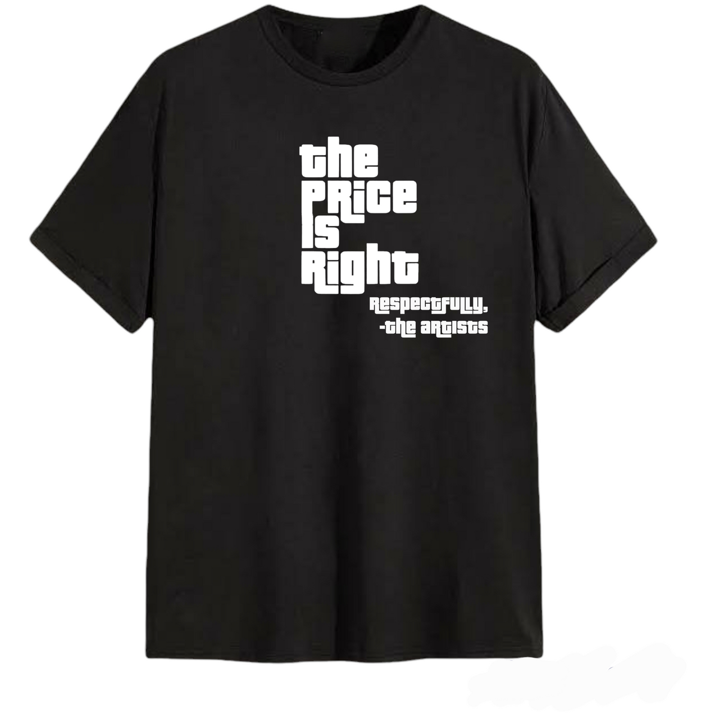 Price is Right S/S Graphic Tee-Artists Black